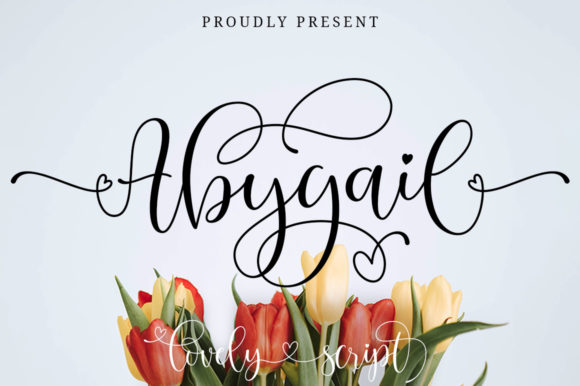 Abygail: A Refined Script Font for Warm, Polished Branding