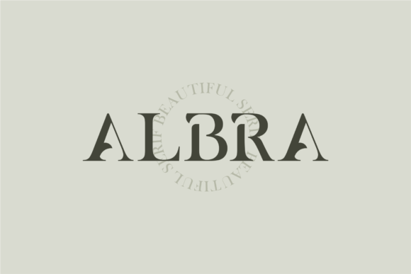Albra: A Bold Serif Font for Digital Brand Impact
