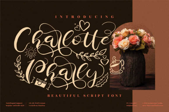 Charlotte Pharly: A Refined Script Font for Trusted Branding