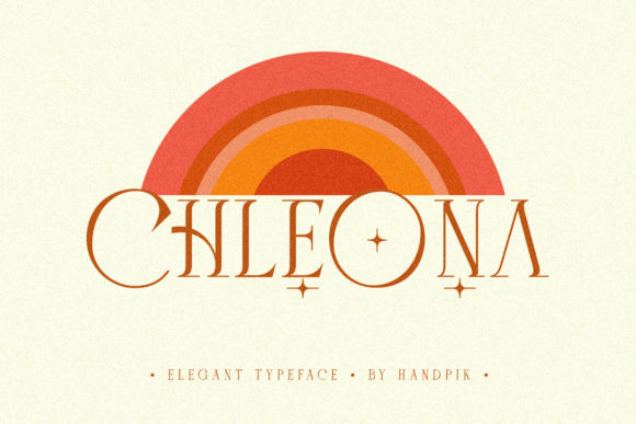 Chleona: A Serif Font for Elegant Digital Design