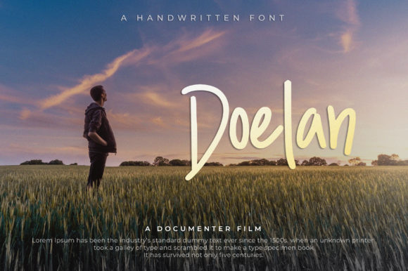 Doelan: A Sweet Script Font That Works in Real Campaigns