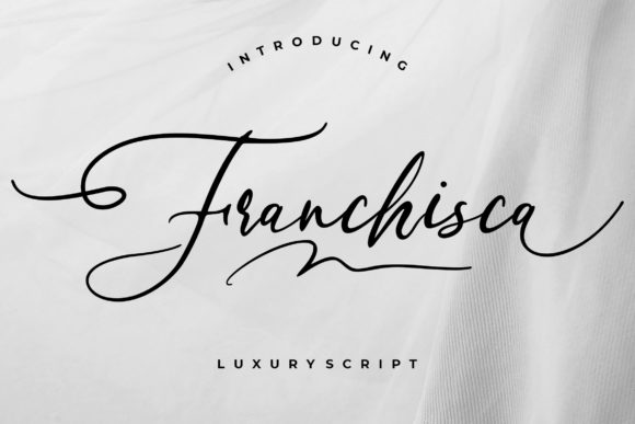 Franchisca: A Luxury Script Font for Digital Branding