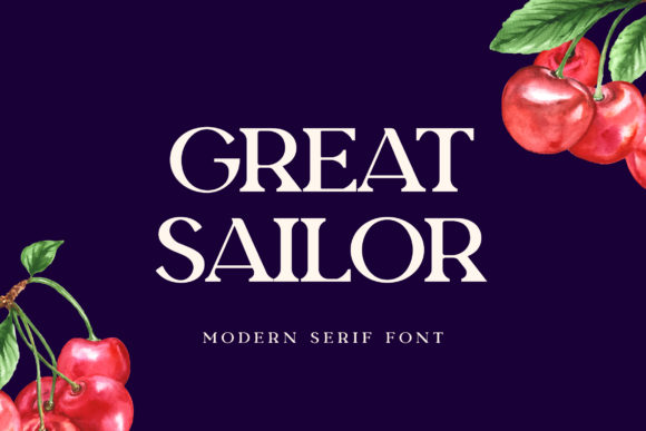Great Sailor: A Font That Speaks with Grace
