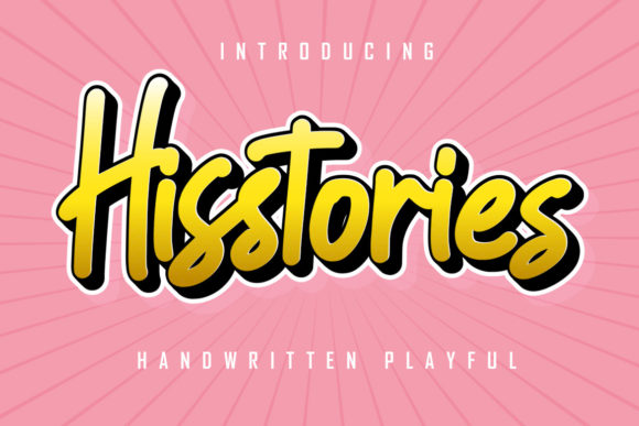 Hisstories: A Handwritten Font That Feels Like Home