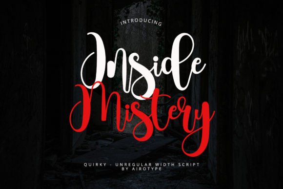 Inside Mistery: A Refined Script Font for Thoughtful Editorial Moments