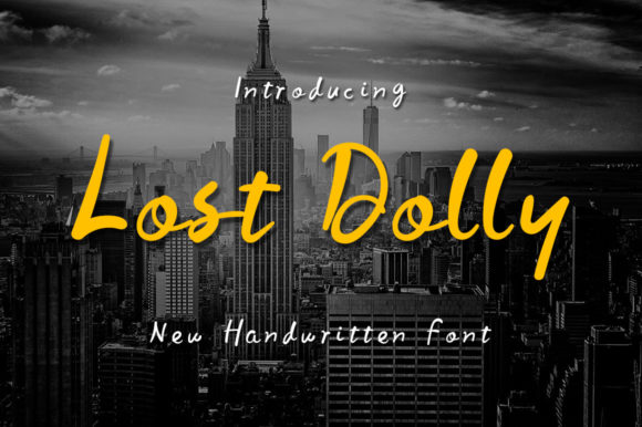 Lost Dolly: A Friendly Handwritten Font That Elevates Real Small Business Branding