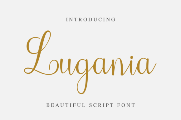 Lugania: A Refined Script for Real Brand Work