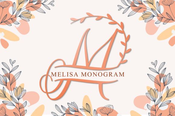 Melisa Monogram Font: A Romantic Display Typeface for Scroll-Stopping Brand Content