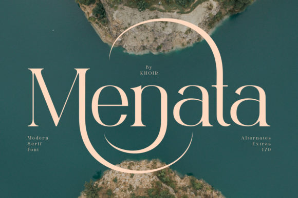 Menata: A Serif Font That Elevates Digital Branding