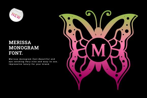 Merissa Monogram: A Font That Adds Character to Digital Design