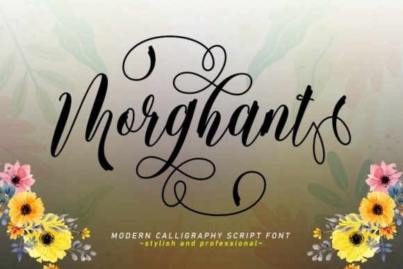 Morghant: A Modern Script Font That Feels Hand-Drawn, Not Over-Designed