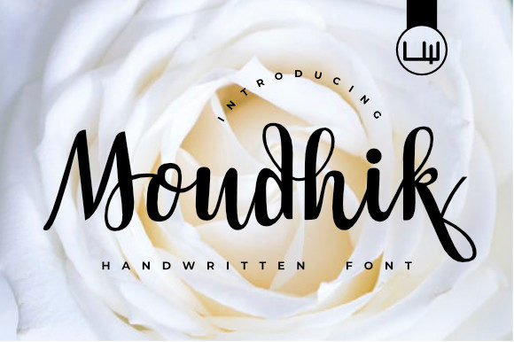 Moudhik: A Whimsical Script Font That Elevates Brand Voice