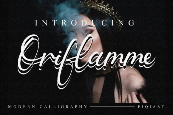 Oriflamme: A Sweet Handwritten Typeface for Editorial Warmth