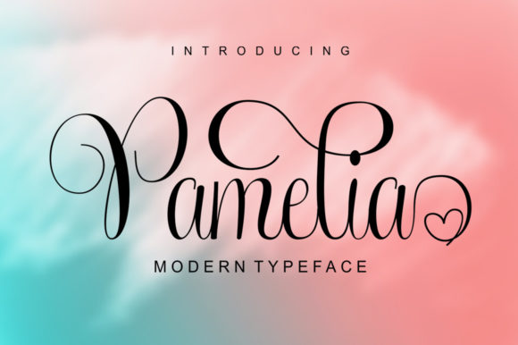 Pamelia Script Font for Professional Branding