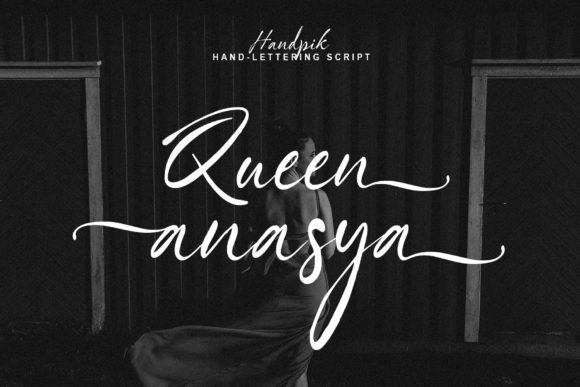 Queen Anasya: A Modern Handwritten Typeface for Warm Editorial Moments